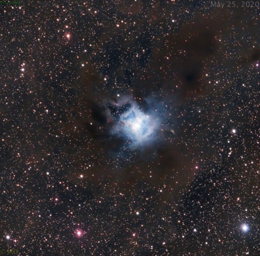Iris nebula 5/25/20 ZWO ASI533MC Pro on 11" RASA on MX+ 314 x 60s subs processed in pi